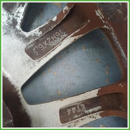 Cerchio Singolo in Lega Opel Corsa D 16 pollici 16 6.0J 4x100 ET44 1pz 13211897 Originale Usato al pz
