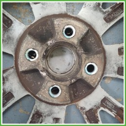 Cerchio Singolo in Lega Opel Corsa D 16 pollici 16 6.0J 4x100 ET44 1pz 13211897 Originale Usato al pz