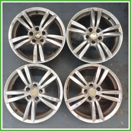 Cerchi in Lega Alfa Romeo 159 Sportwagon 17 pollici 17 7.5J 5x110 ET41 4pz 60690480 Originale Usato