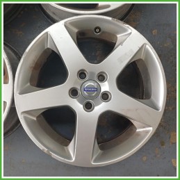 Cerchi in Lega Volvo S80 2 Serie 17 pollici 17 7.0J 5x108 ET50 4pz 30748345 Originale Usato