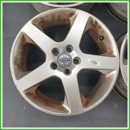 Cerchi in Lega Volvo S80 2 Serie 17 pollici 17 7.0J 5x108 ET50 4pz 30748345 Originale Usato