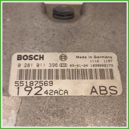 Centralina Motore Iniezione ECU Bosch 0281011396 Fiat Stilo 1.9 JTD Active 55185364 Gasolio 2001-2005