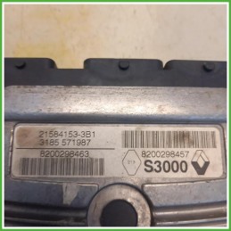 Centralina Motore Iniezione ECU Sagem 21584153-3B1 Renault Megane 2 Serie SW 1.4 16v. 8200298463 Benzina 2006-2008
