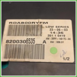 Quadro Strumenti Visteon 2RPF-14B115-AK Renault Megane 2 Serie SW 1.4 16v. 8200306535A 2006-2008