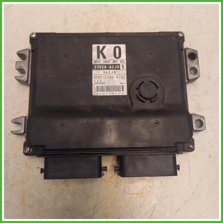 Centralina Motore Iniezione ECU Denso MB112300-0382 Suzuki Swift 4 Serie 1.3 16v. 3392062J02000 Benzina 2005-2011