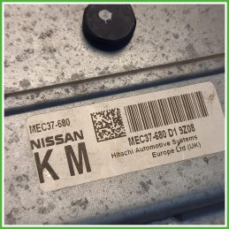 Centralina Motore Iniezione ECU Hitachi MEC37-680 Nissan Note 1 Serie 1.4 GPL 16v. 23710BH01B Benzina GPL 2009