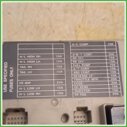 Body Computer Centralina Modulo BCM BSI  Nissan Note 1 Serie 1.4 GPL 16v. 000574317 Benzina GPL 2009