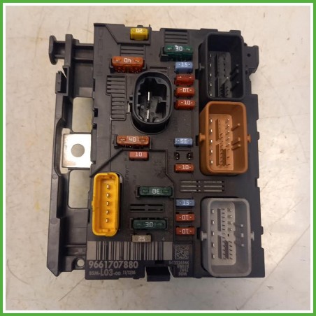 Body Computer Centralina Modulo BCM BSI Delphi BSM-L03-00 Citroen C3 1 Serie 1.4 HDi 9661707880 Gasolio 2005-2009