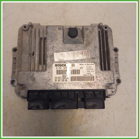 Centralina Motore Iniezione ECU Bosch 0281010007 Peugeot 206 1.4 HDi 1942F7 Gasolio 2001-2009