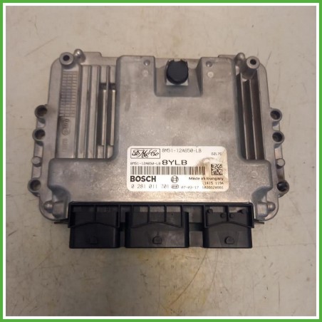 Centralina Motore Iniezione ECU Bosch 0281011701 Ford Focus 2 Serie 1.6 TDCi 16v. 1456750 Gasolio 2004-2007