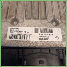Centralina Motore Iniezione ECU Continental S180153110A Renault Megane 3 Serie SW 1.5 dCi 237102426R Gasolio 2014-2015