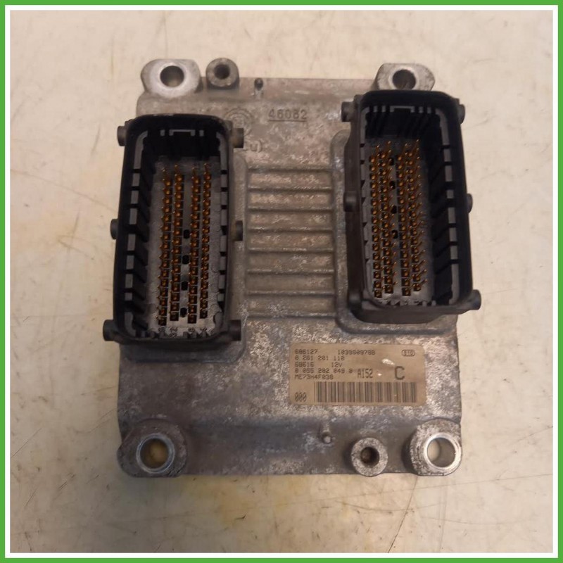 Centralina Motore Iniezione ECU Bosch 0261201110 Fiat Idea 1.4 Active 16v. 55208855 Benzina 2003-2008
