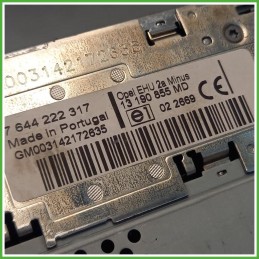 Autoradio Opel Meriva A 1.7 DTi 16v. 93171990 2003-2010 Blaupunkt 453116248