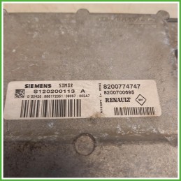 Centralina Motore Iniezione ECU Siemens S120200113A Renault Twingo 2 Serie 1.2 8200774747 Benzina 2007-2011