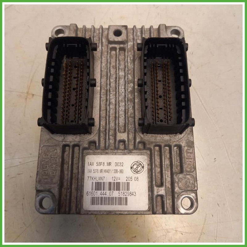 Centralina Motore Iniezione ECU Magneti Marelli IAW5SF8.MR Fiat Punto 3 Serie 1.2 51829843 Benzina 2011-2018