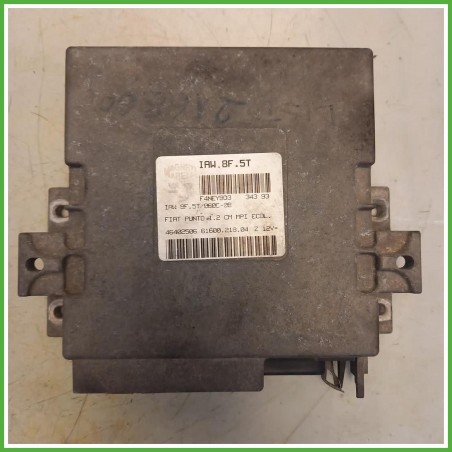Centralina Motore Iniezione ECU Magneti Marelli IAW8F.5T Fiat Punto 1 Serie 1.2 75 ELX Star 46521697 Benzina 1996-1998