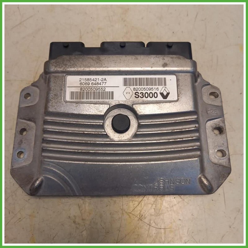 Centralina Motore Iniezione ECU Johnson Controls 21585421-2A Renault Scenic 2 Serie 1.6 16v. 8200509552 Benzina 2005-2008