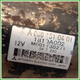 Motorino Avviamento Mitsubishi M001T302/1 Smart Forfour 454 A0061510401 2004