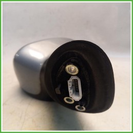 Specchio Specchietto Retrovisore Sinistro SX Grigio Fiat Grande Punto 2005-2010 Ficosa Ficomirrors Originale Usato