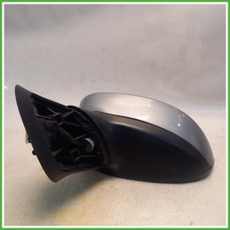 Specchio Specchietto Retrovisore Sinistro SX Grigio Fiat Grande Punto 2005-2010 Ficosa Ficomirrors Originale Usato