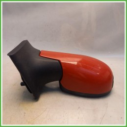 Specchio Specchietto Retrovisore Sinistro SX Rosso Renault Twingo 2 Serie 2007-2011 Schefenacker Originale Usato
