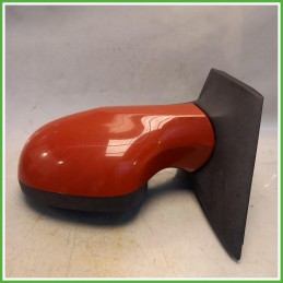 Specchio Specchietto Retrovisore Sinistro SX Rosso Renault Twingo 2 Serie 2007-2011 Schefenacker Originale Usato