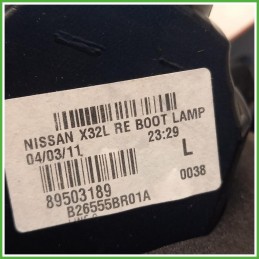 Fanale Fanalino Sinistro SX Valeo 89503189 Nissan Qashqai 1 Serie 2010 26559BR01A Originale Usato