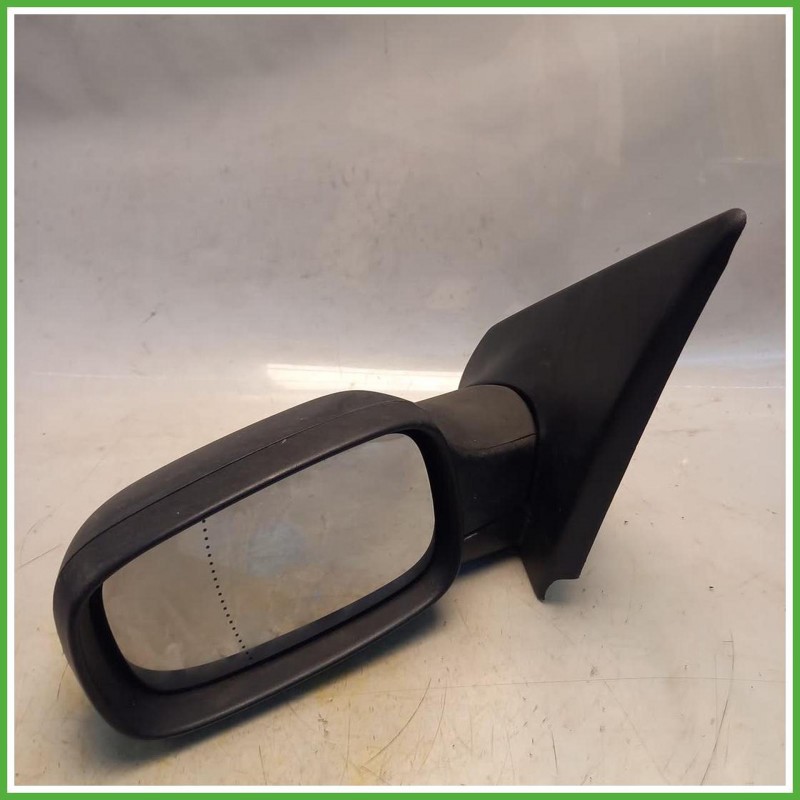 Specchio Specchietto Retrovisore Sinistro SX Goffrato Renault Megane 2 Serie SW 2006-2008 Schefenacker Originale Usato