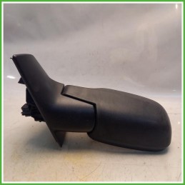 Specchio Specchietto Retrovisore Sinistro SX Goffrato Renault Megane 2 Serie SW 2006-2008 Schefenacker Originale Usato