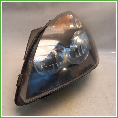 Faro Fanale Proiettore Sinistro SX Hella 156017-00 Renault Clio 2 Serie 2001-2008 7701054058 Originale Usato