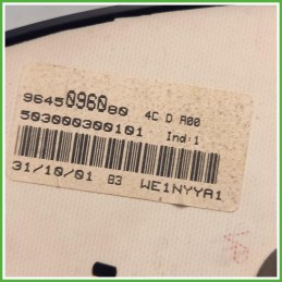 Quadro Strumenti Jaeger 503000300101 Peugeot 206 1.4 HDi 1606638080 2001-2009