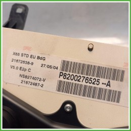 Quadro Strumenti Johnson Controls 21672638-9 Renault Clio 2 Serie 1.2 16v. 8200276531 2004-2010