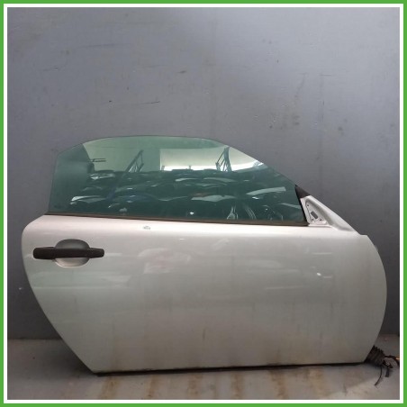 Porta Portiera Sportello Anteriore Destro DX Mercedes Classe SLK R170 Grigio Cabrio 2 Porte 1999-2001 Originale Usato