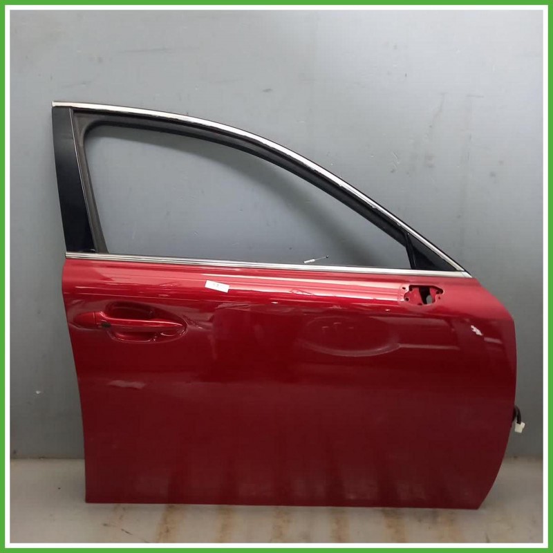 Porta Portiera Sportello Anteriore Destro DX Lexus Serie IS 2 Serie Rosso Berlina 4 Porte 2010 Originale Usato