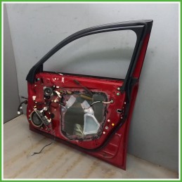 Porta Portiera Sportello Anteriore Destro DX Lexus Serie IS 2 Serie Rosso Berlina 4 Porte 2010 Originale Usato