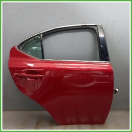 Porta Portiera Sportello Posteriore Destro DX Lexus Serie IS 2 Serie Rosso Berlina 4 Porte 2010 Originale Usato