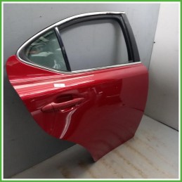 Porta Portiera Sportello Posteriore Destro DX Lexus Serie IS 2 Serie Rosso Berlina 4 Porte 2010 Originale Usato