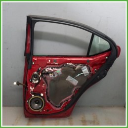 Porta Portiera Sportello Posteriore Destro DX Lexus Serie IS 2 Serie Rosso Berlina 4 Porte 2010 Originale Usato