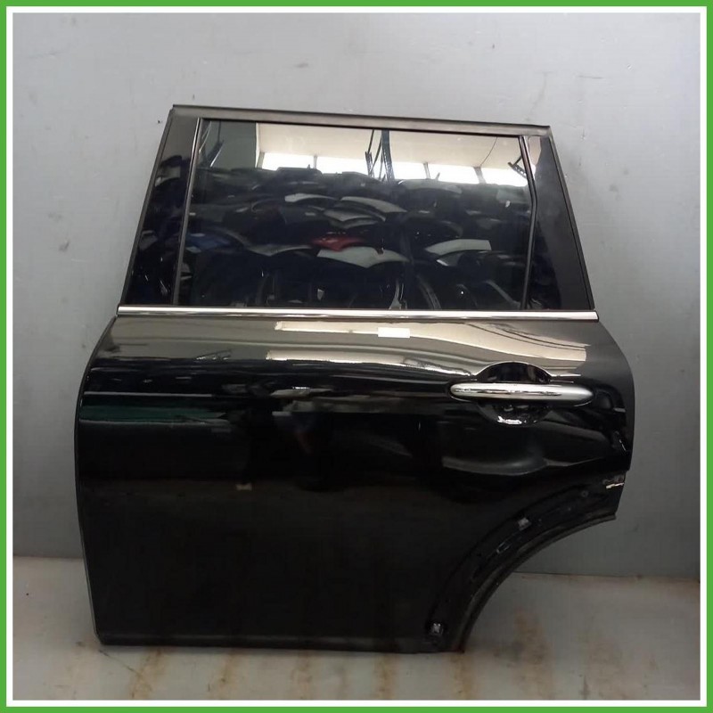 Porta Portiera Sportello Posteriore Sinistro SX Mini Mini Clubman F54 Nero Station Wagon 5 Porte 2015-2018 Originale Usato