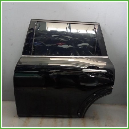 Porta Portiera Sportello Posteriore Sinistro SX Mini Mini Clubman F54 Nero Station Wagon 5 Porte 2015-2018 Originale Usato