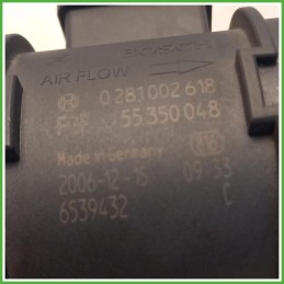 Debimetro Massa Aria Bosch 0281002618 Chevrolet Captiva 1 Serie 2.0 VCDi 16v. 93178243 Gasolio 2006-2010