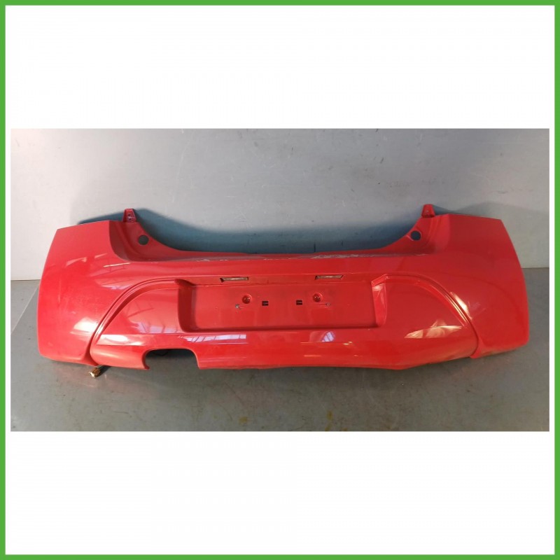 Paraurti Posteriore Renault Twingo 2 Serie Berlina 3 Porte Rosso 850109039R 2007-2011 Originale Usato