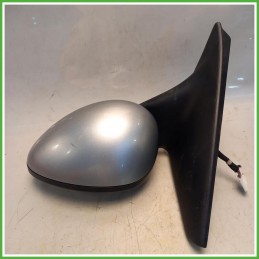 Specchio Specchietto Retrovisore Sinistro SX Grigio Alfa Romeo 147 1 Serie 2001-2005 Ficosa Ficomirrors Originale Usato