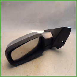 Specchio Specchietto Retrovisore Sinistro SX Grigio Renault Megane 2 Serie 2002-2008 Schefenacker Originale Usato