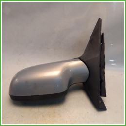 Specchio Specchietto Retrovisore Sinistro SX Grigio Renault Megane 2 Serie 2002-2008 Schefenacker Originale Usato