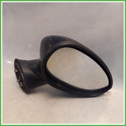 Specchio Specchietto Retrovisore Destro DX Nero Fiat 500 2 Serie 2010-2015 Ficosa Ficomirrors Originale Usato