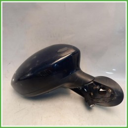 Specchio Specchietto Retrovisore Destro DX Nero Fiat 500 2 Serie 2010-2015 Ficosa Ficomirrors Originale Usato