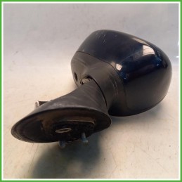 Specchio Specchietto Retrovisore Destro DX Nero Fiat 500 2 Serie 2010-2015 Ficosa Ficomirrors Originale Usato