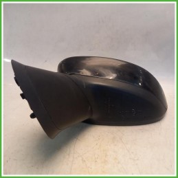 Specchio Specchietto Retrovisore Sinistro SX Nero Fiat Punto 3 Serie 2011-2018 Ficosa Ficomirrors Originale Usato
