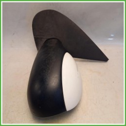 Specchio Specchietto Retrovisore Destro DX Bianco Peugeot 206 2001-2009 Magneti Marelli Originale Usato